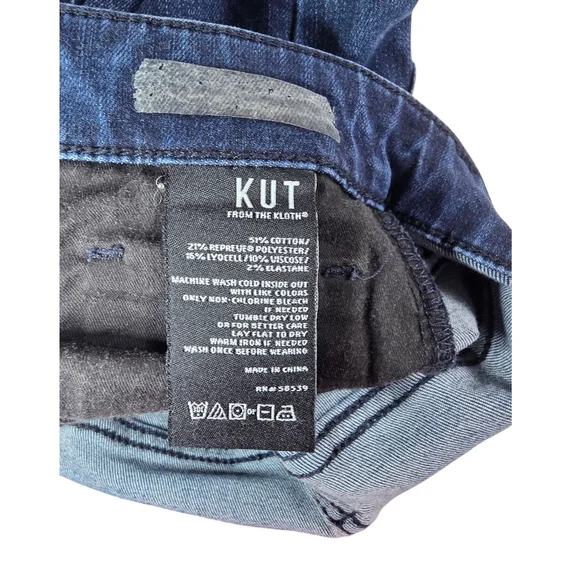 KUT Women's Dark Blue Jeans - Picture 5 of 8